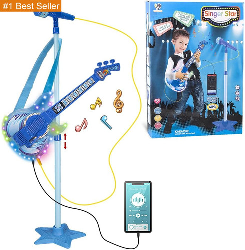 Takihon guitar and microphone - guitar,