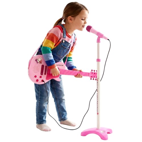 Kids pink electric guitar - kids, &