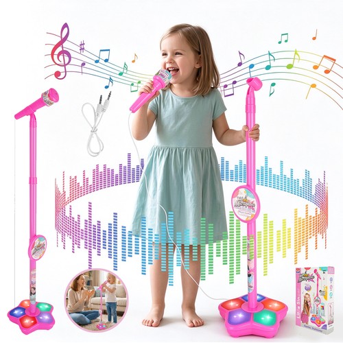 Kids microphone and stand - kids,