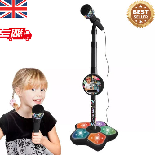 Microphone and stand childrens - microphone,