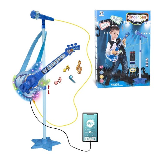 Takihon guitar and microphone - and,