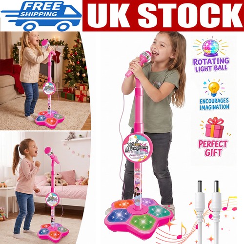 Kids star microphone stand - microphone,