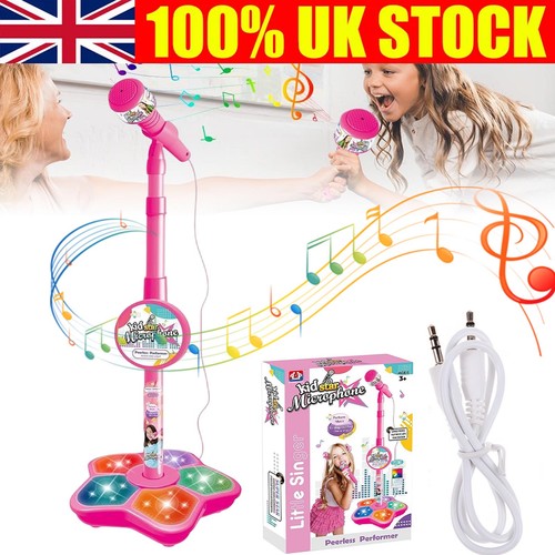 Kids microphone and stand - microphone,