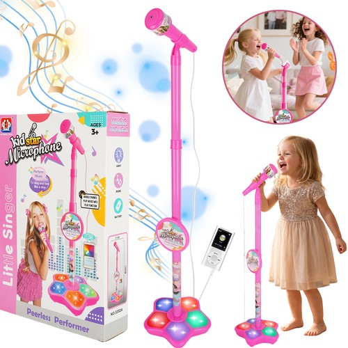 Microphone and stand - and, stand,karaoke